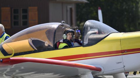 Reunión aeronáutica en Rozas