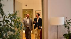 Caballero se reuni� ayer con el ministro Jos� Luis �balos