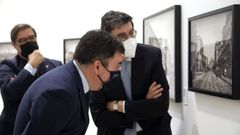 La exposici�n �O Cami�o Portugu�s. Lembranzas de mar e pedra� fue presentada este mi�rcoles.