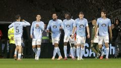 El Celta celebr dos goles frente al Barcelona, pero se qued sin puntuar.
