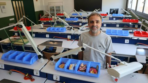 Jos Miguel Besada, director del IES Lamas de Abade (Santiago)