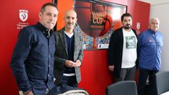 Presentaci�n este martes de la nueva edici�n de la Vilagarc�a B�sket Cup Helena Mari�o.