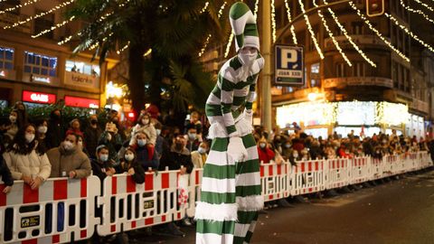 Animacin de la cabalgata de Ourense.