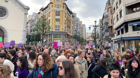 Manifestaci�n del 8M en Oviedo