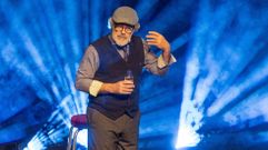 Carlos Blanco, durante su paso por el auditorio de Carballo 