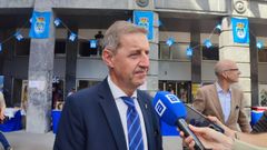 El portavoz del PSOE de Oviedo, Carlos Fern�ndez Llaneza