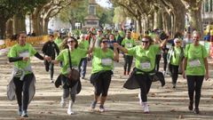 Carrera contra el c�ncer en Ferrol el pasado 9 de noviembre