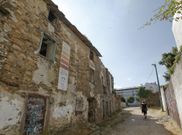 Estas casas fueron declaradas en ruina por el Ayuntamiento hace dos a�os. 