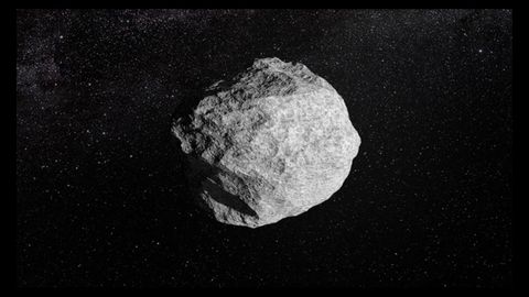 Imagen de un asteroide de tamao similar al de 2024 YR4