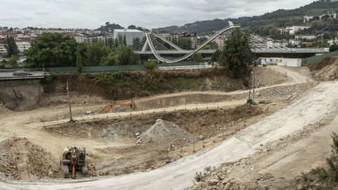 En una de las parcelas donde se prev�n las torres hubo recientes movimientos de tierras