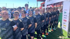 Real Oviedo La Liga Genuine.Representaci�n del Real Oviedo en la gran final de LaLiga Genuine Santander