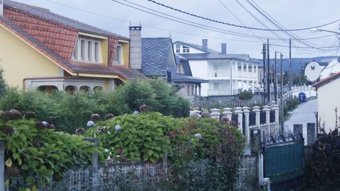 Zona de las viviendas de A Fa�sca, hacia O Couto. 
