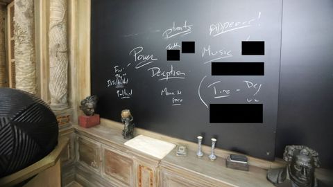 Interior de una de las mansiones de la isla privada del pederasta Jeffrey Epstein en las Islas V�rgenes estadounidenses.