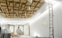 Una de las obras que se realiz� en Lal�n fue la biblioteca. 