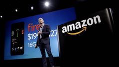 El fundador de Amazon, Jeff Bezos, durante una conferencia en Washington la semana pasada