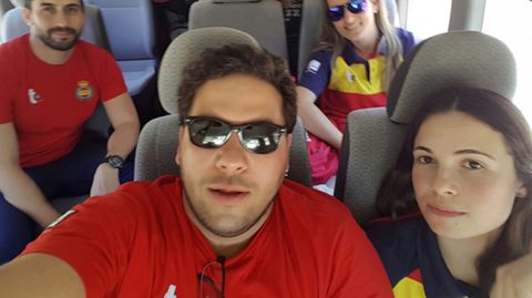 Beatriz Mart�nez y Antonio Bail�n