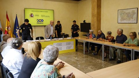 Un momento de la reunión