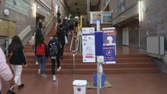 Imagen de archivo de la facultad de Matem�ticas, en Santiago