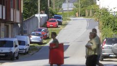 Vista de A Cabana, en Ferrol, uno de los n�cleos del municipio con menos de cinco mil habitantes