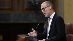 El diputado de Junts Josep Maria Cruset en el Congreso.