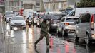 D�a de lluvia en A Coru�a. 
