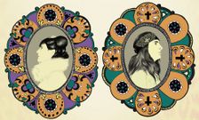 Nieves Prado dibuj� la imagen discogr�fica de Los Duques de Monterrey, Linda Lamarr e Indy Tumbita.