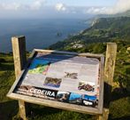 Panel instalado en el mirador de San Andr�s de Teixido.