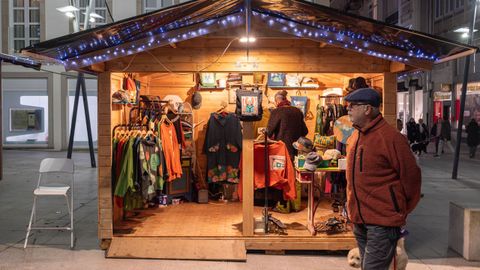 Contin�a el Mercado de Nadal de San Marcos