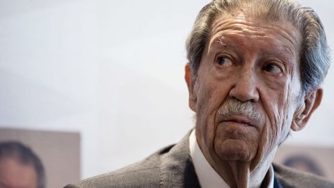 Manuel Alc�ntara, fotografiado en M�laga en el a�o 2015
