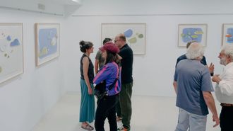 La exposici�n de Alba Fern�ndez puede visitarse en el espacio de arte Roberto Verino.