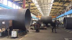 Imagen de archivo de las instalaciones de Windar Renovables en Avil�s