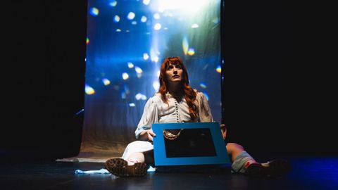 Carlota Mosquera, durante a funci�n