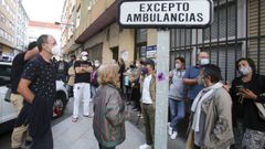 Protesta por la reapertura del consultorio