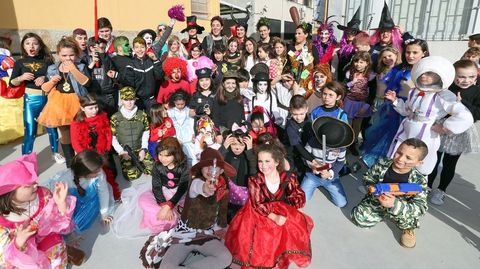 Fiestas de carnavales en los colegios de Barbanza