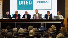 Apertura del curso oficial 2025-26 de la UNED Ourense.