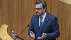 Diego Calvo, vicepresidente primeiro y conselleiro de Presidencia, Xustiza e Deportes