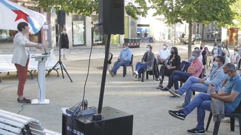 Acto del BNG la pasada semana en Ferrol