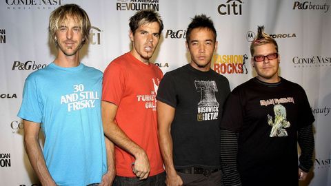 El grupo Hoobastank.