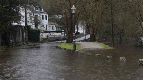 Desbordamiento del r�o Mi�o en Lugo