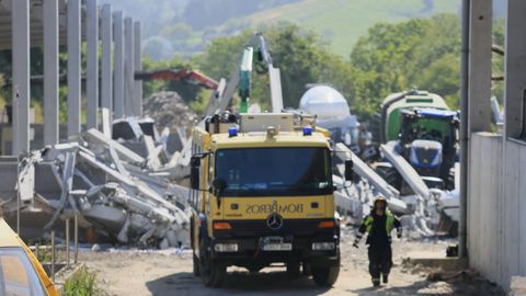 Granja de Coaa, donde fallecieron tres trabajadores