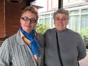 Clarisa S�nchez, de Cerqueda, y Matilde Garc�a Castro, de Cores. 