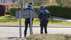 Agentes de la Polic�a Local de Pontevedra en una imagen de archivo