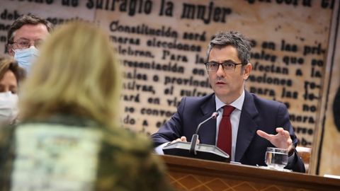 Comparecencia hoy del ministro de la Presidencia, Relaciones con las Cortes y Memoria Democr�tica, F�lix Bola�os.