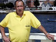 Manuel Reigosa, anteayer en O Burgo, junto al paseo mar�timo