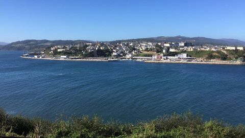 Vista de Ribadeo, uno de los municipios de A Maria oriental