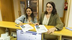 Las promotoras de demandar un autob�s desde Carballo al Chuac.