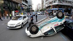 Vuelco en Juan Fl�rez