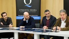 Presentaci�n de Etiqueta Negra, este viernes, en el Concello de Pontevedra
