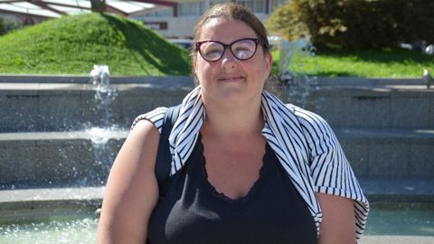 Marta N��ez, trabajadora de Galifresh