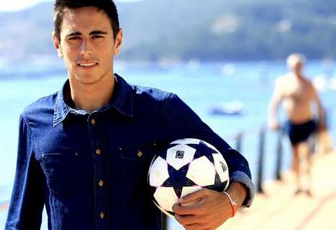 David Costas, que jug� sus primeros partidos con la sub 19, en una imagen de archivo.